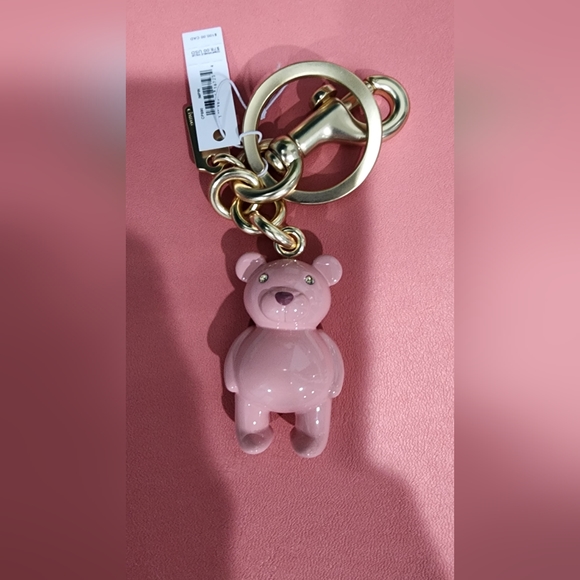 Coach Bear Bag Charm & Notebook - Picture 2 of 5